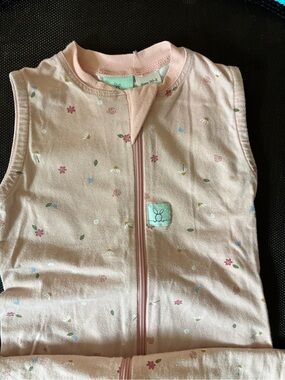 Ergopouch Floral Baby Sleep Sack with Bunny Logo